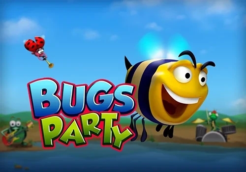 Bugs Party colorful gaming screen